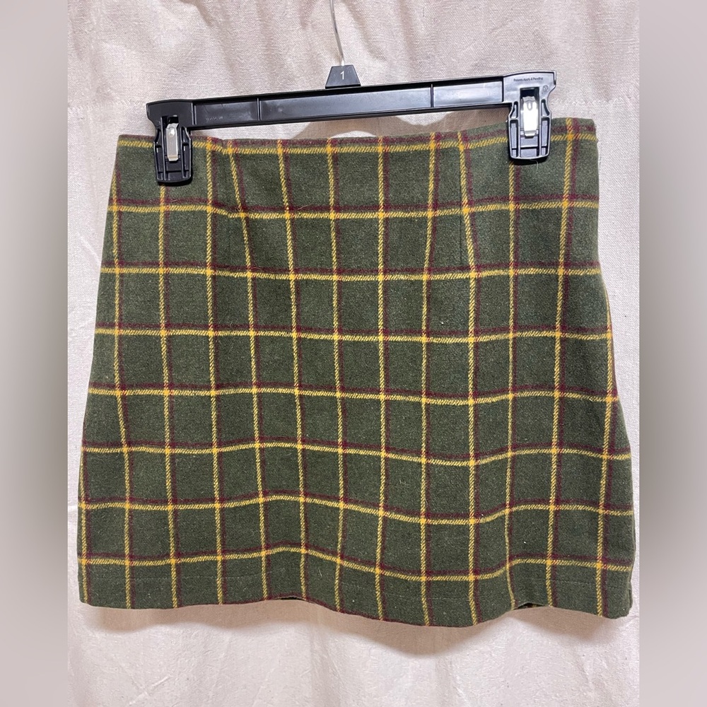 Forever 21 plaid mini skirt